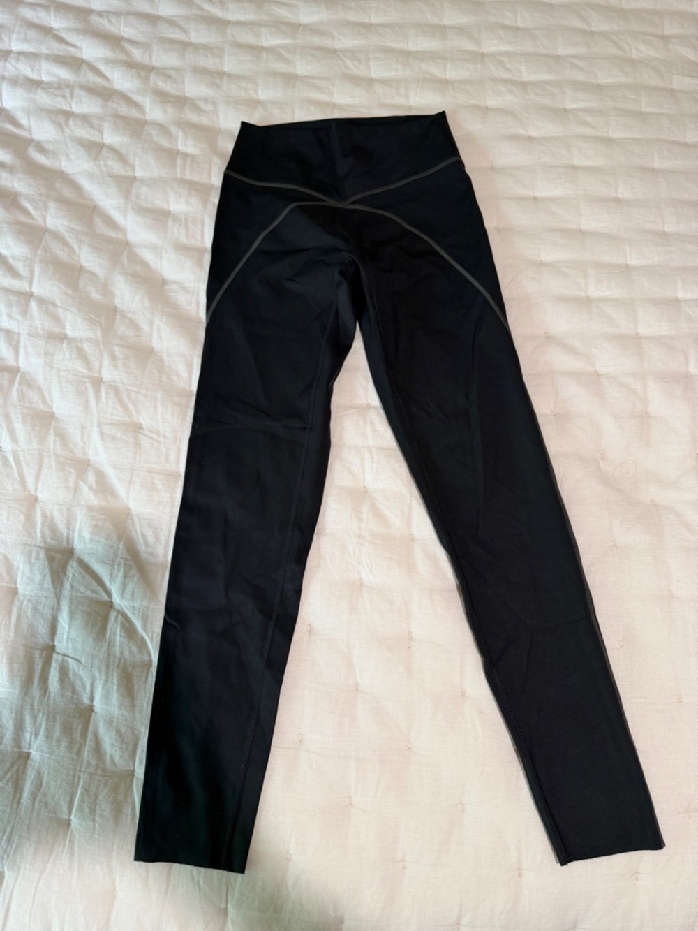 Aerie 7/8 Black Leggings